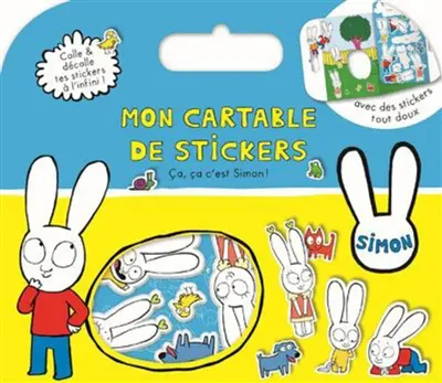 Ca, c'est Simon ! : mon cartable de stickers