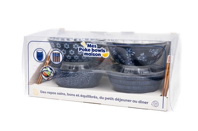 Mes poke bowls maison : coffret