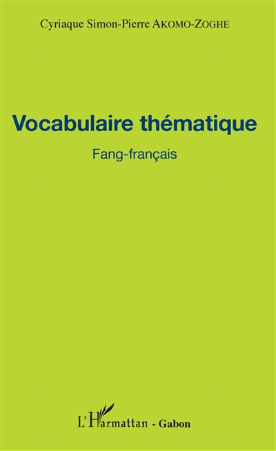 Vocabulaire thématique : fang-français