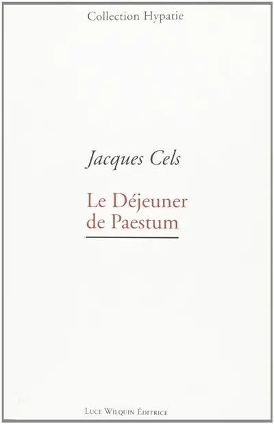 Le déjeuner de Paestum