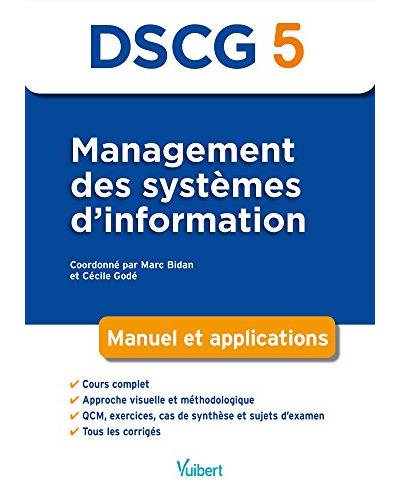 Management des systèmes d'information, DSCG 5 : manuel et applications