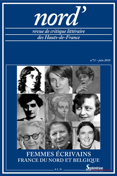 Nord', n° 71. Femmes écrivains : France du Nord et Belgique