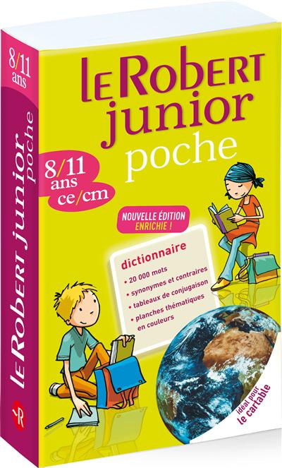 Le Robert Junior Poche Plus 8/11 Ans