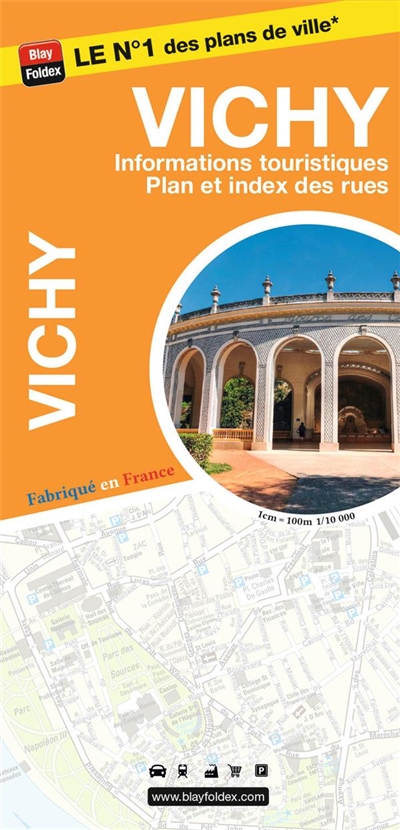 Vichy : informations touristiques, plan et index des rues