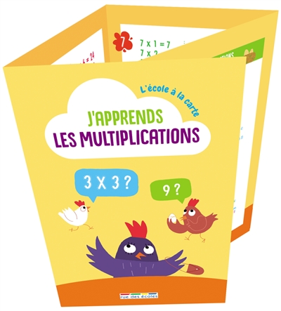 J'apprends les multiplications