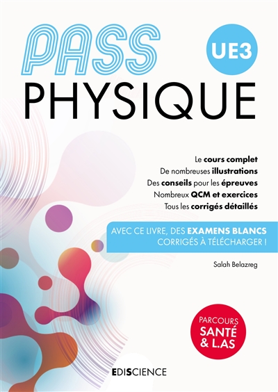 Physique, Pass, UE3 : Parcours santé & L.AS