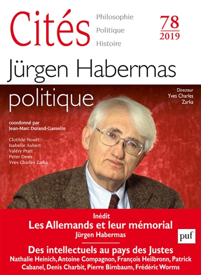 Cités, n° 78. Jürgen Habermas politique