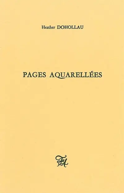 Pages aquarellées