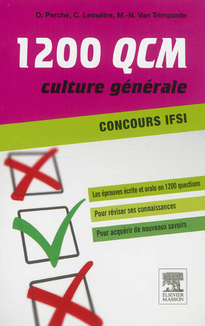 1.200 QCM culture générale : concours IFSI