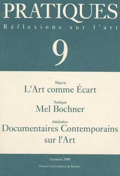 Pratiques, n° 9