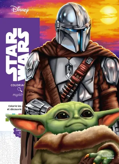 Coloriages Mystères : Star Wars : Colorie les chiffres et découvre l'image Coloriages Mystères : Star Wars : Colorie les chiffres et découvre l'image