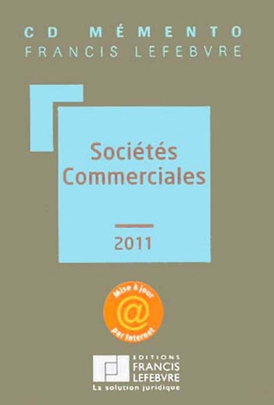 CD mémento sociétés commerciales 2011