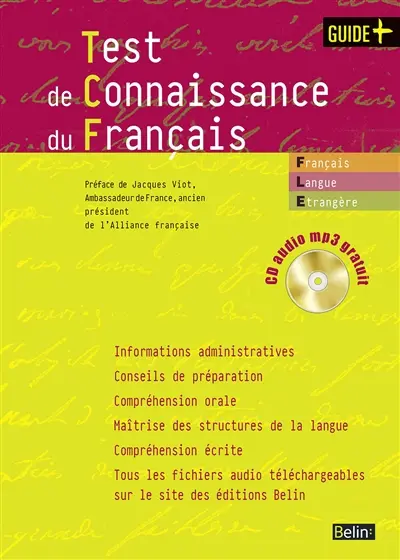 Test de connaissance du français, français langue étrangère : préparation aux examens