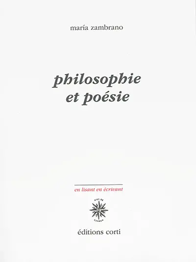 Philosophie et poésie