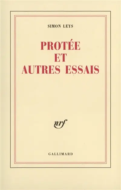 Protée et autres essais