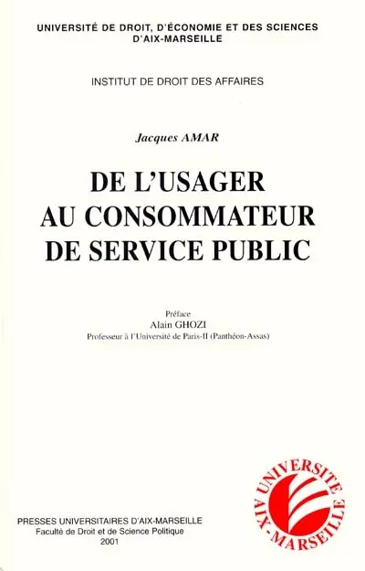 De l'usager au consommateur de service public