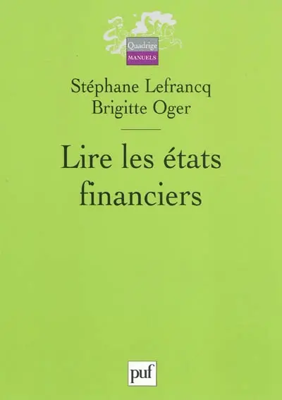 Lire les états financiers