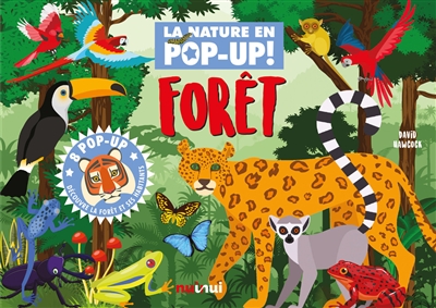 forêt : 8 pop-up : découvre la forêt et ses habitants