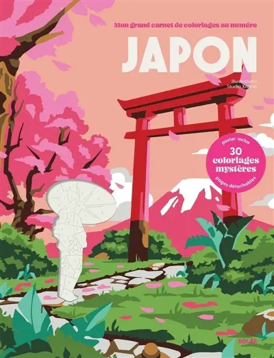 Coloriages au numéro : Japon