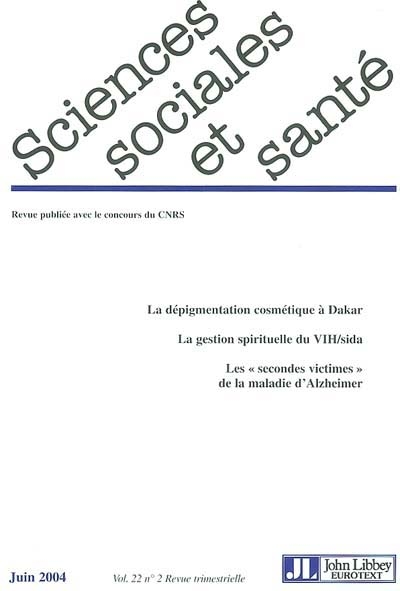 Sciences sociales et santé, n° 2 (2004)
