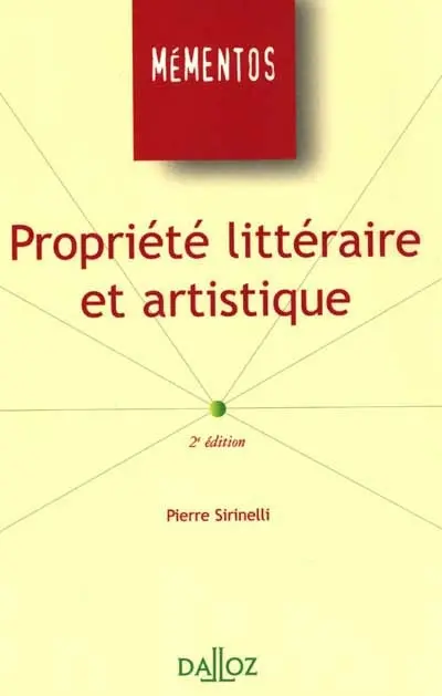 Propriété littéraire et artistique et droits voisins