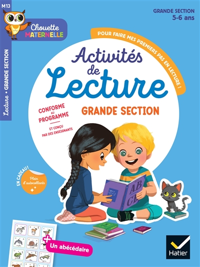 Activités de lecture, maternelle grande section, 5-6 ans