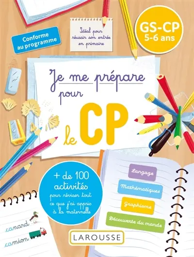 Je me prépare pour le CP : GS, CP, 5-6 ans : conforme au programme
