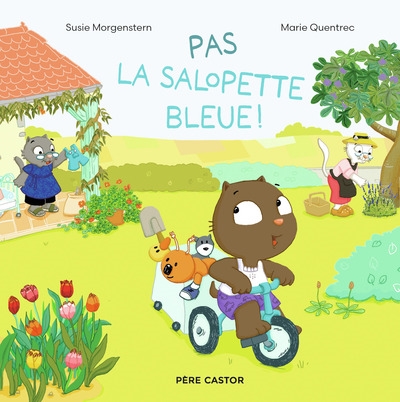 couverture du livre Pas la salopette bleue !