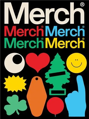 Merch A collection of graphic design for merchandising from around the world