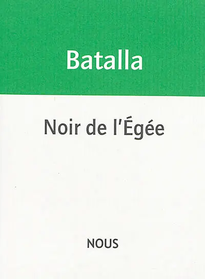 Noir de l'Egée