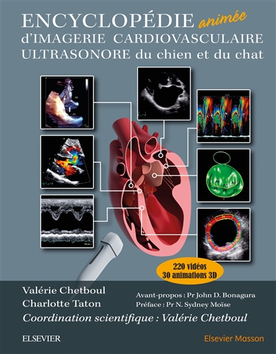 Encyclopédie animée d'imagerie cardiovasculaire ultrasonore du chien et du chat