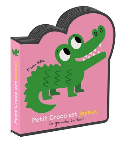 Petit Croco est joyeux