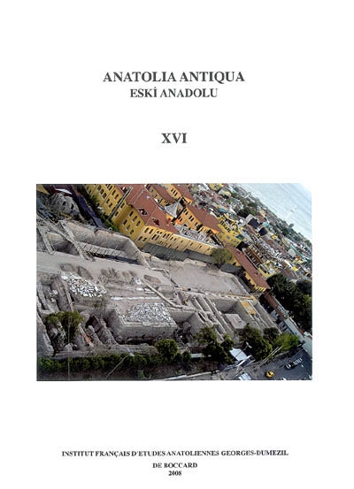 Anatolia antiqua = Eski Anadolu, n° 16