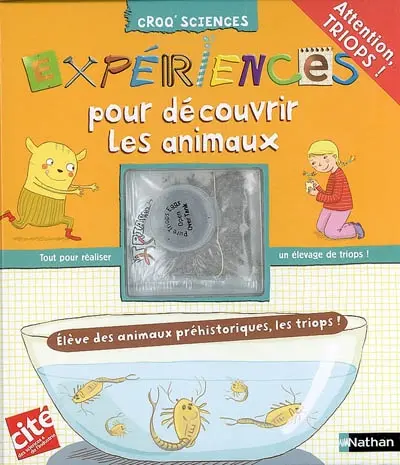 Expériences pour découvrir les animaux : tout pour réaliser un élevage de triops