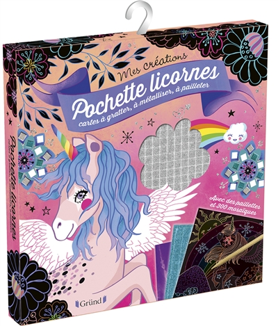 Pochette licornes : cartes...