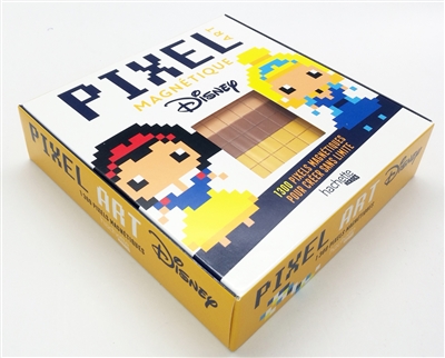 Pixel art magnétique Disney : 1.300 pixels magnétiques pour créer sans limite