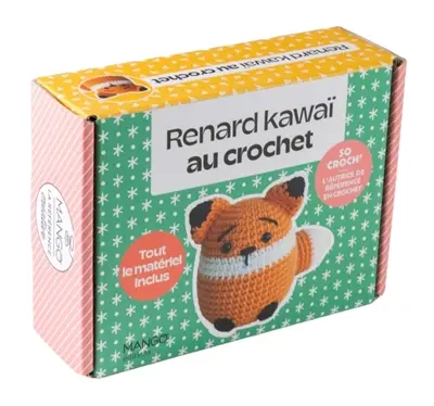 Renard kawaï au crochet