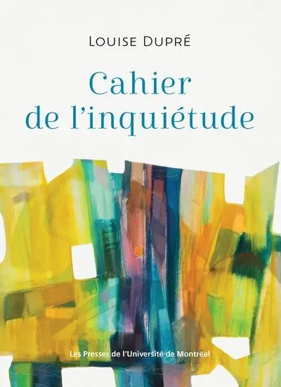 Cahier de l'inquiétude