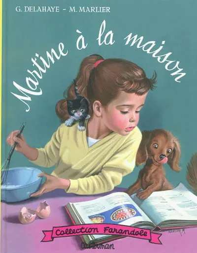 Martine à la maison