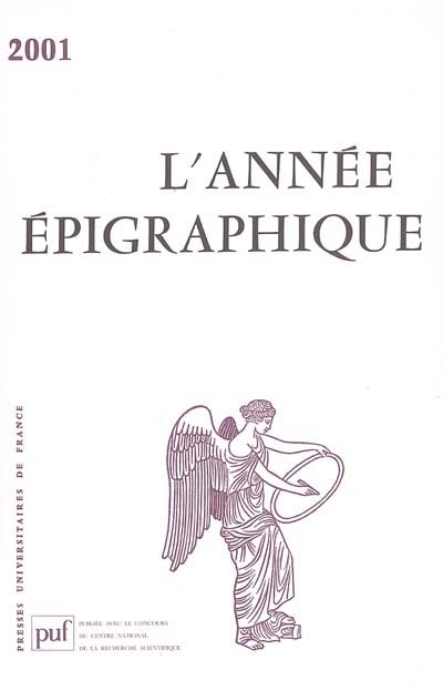 Année épigraphique (L'), n°...