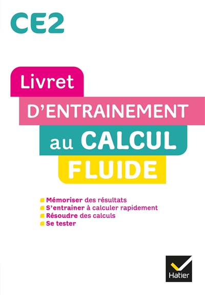 Livret d'entrainement au calcul fluide CE2