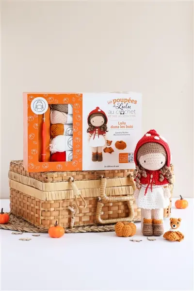 Les poupées de Lulu au crochet et ses accessoires : Lulu dans les bois