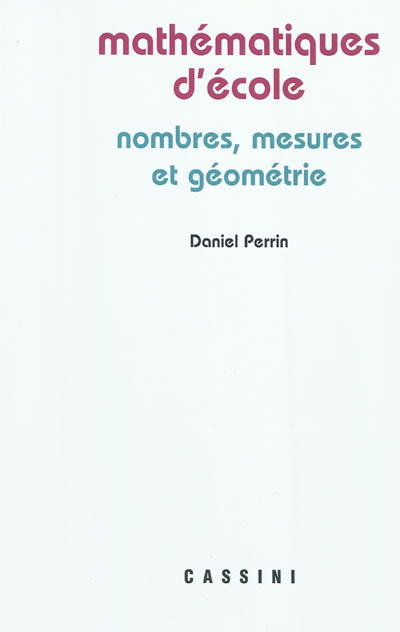 Mathématiques d'école : nombres, mesures et géométrie