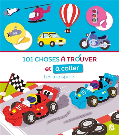 101 choses à trouver et à coller : ça bouge !
