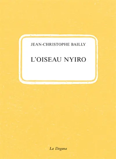 L'oiseau Nyiro