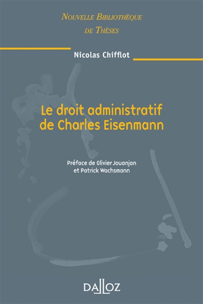 Le droit administratif de Charles Eisenmann