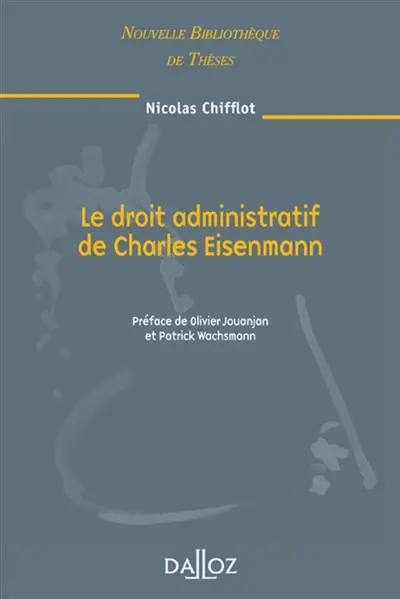 Le droit administratif de Charles Eisenmann