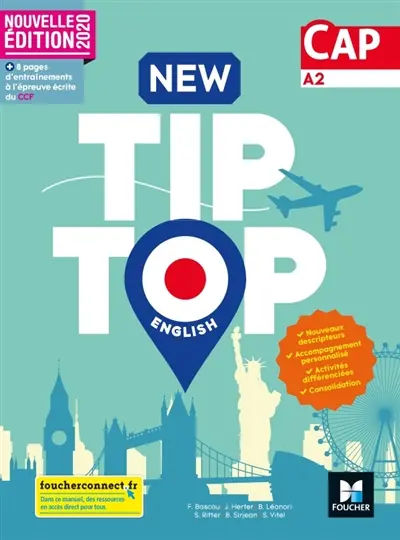 New tip-top English, CAP, A2 : 2020