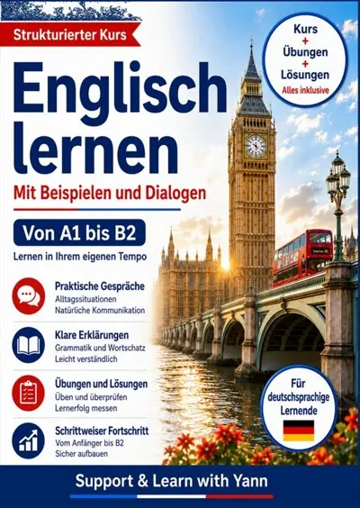 Englisch lernen : Von A1 bis B2