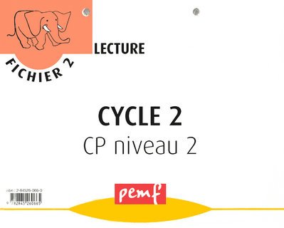 Fichier 2 lecture, cycle 2, CP niveau 2